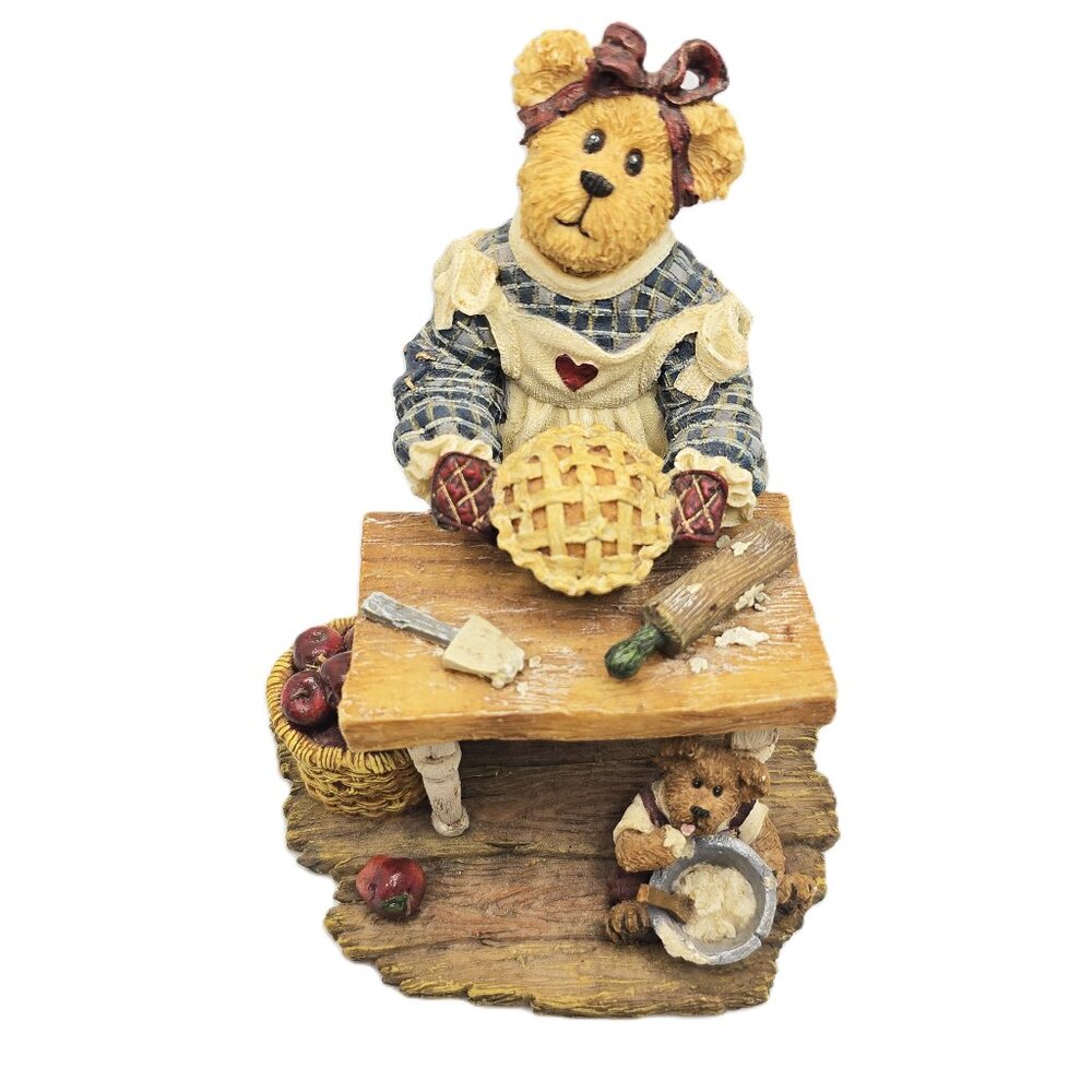 Boyds Bears Momma Bearybake w/Lil Tart 2003 Edition 5E/652 Bearstone Collection